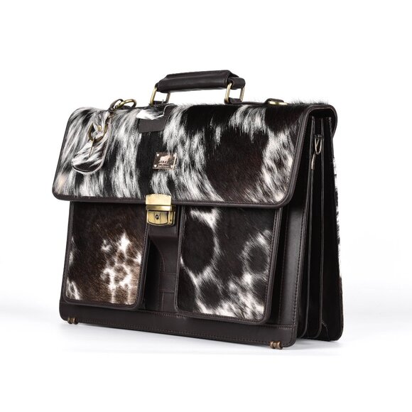 AMJ Lloyd Stylish Original Leather Hand Bag/Office Bag - Picture 4 of 6